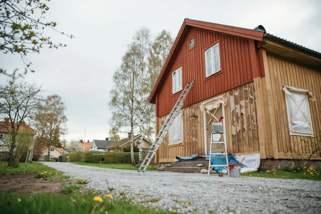 m la om tr fasaden sj lv eller anlita byggfirma s v ljer du r tt niv f r jobbet